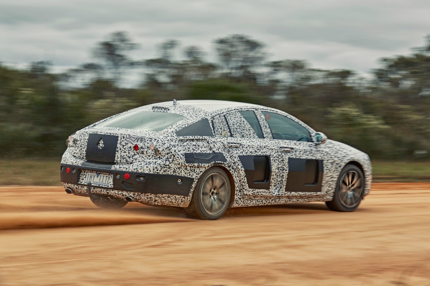 2018 Holden NG Commodore Rear Drift
