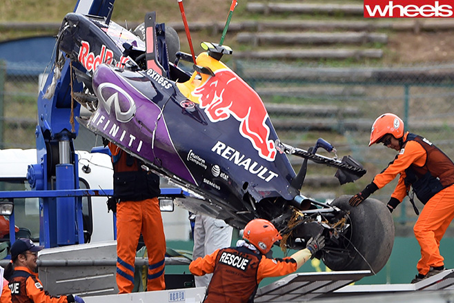 Kyvat -Red -Bull -Crash -at -Suzuka