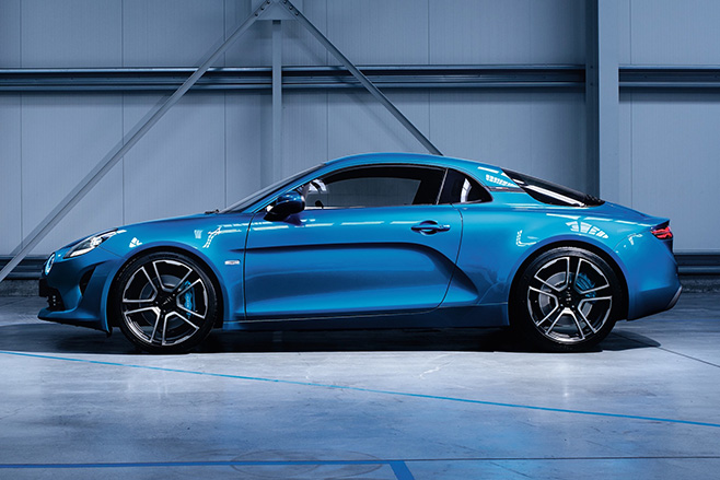 2017 Alpine A110 side