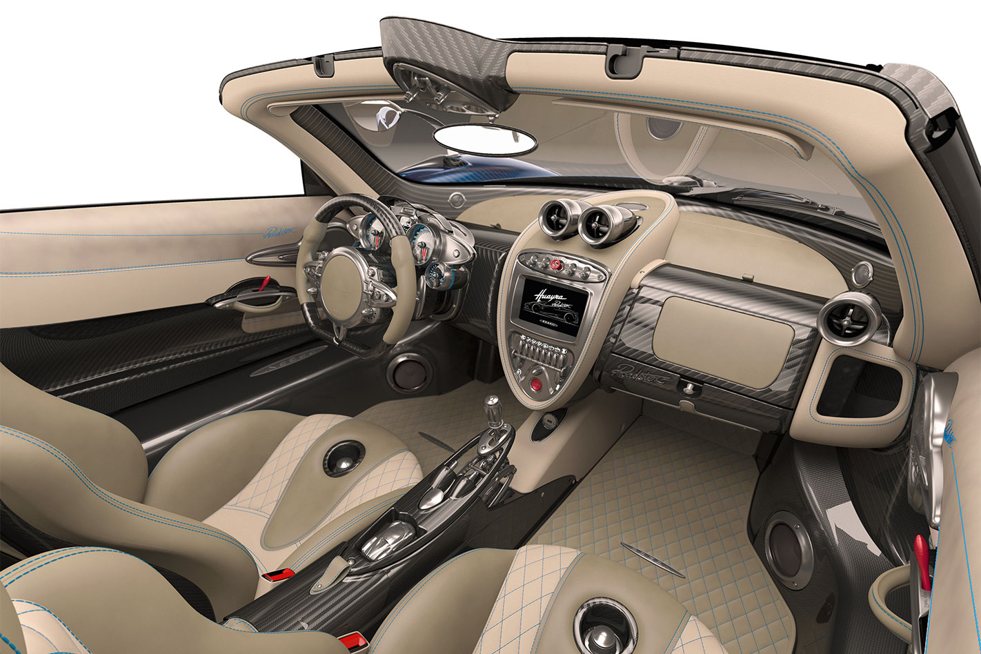 2017 Pagani Huayra Roadster interior