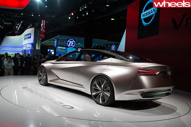 Nissan -Vmotion -2-0-concept -Detroit -Motor -Show -rear -side