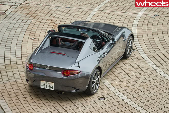 Mazda MX-5 RF roof down