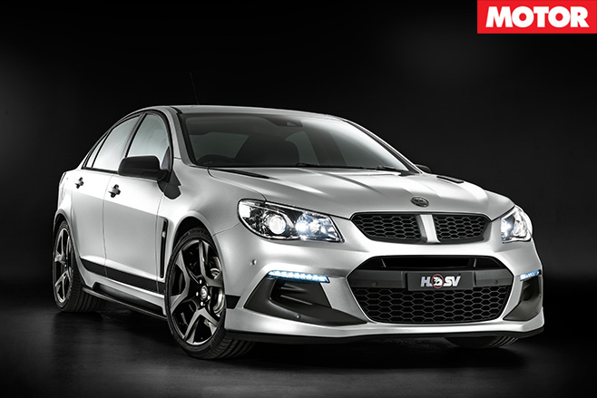 HSV Clubsport R8 SV Black front