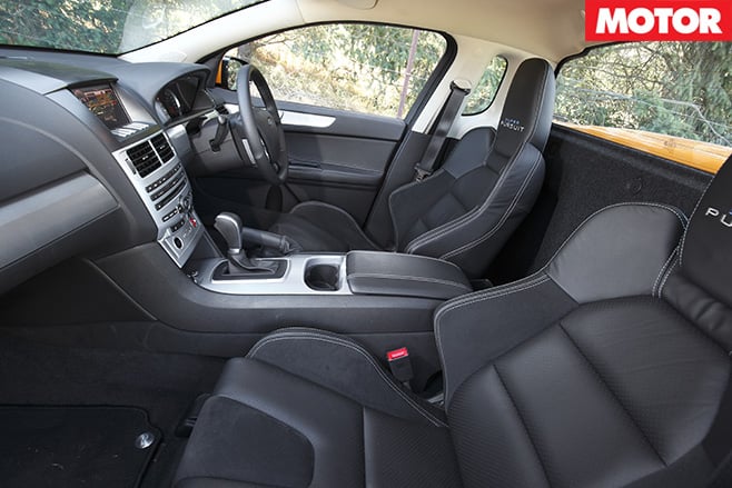 Pursuit interior