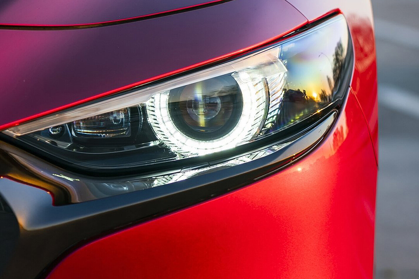 Mazda 3 daytime running light