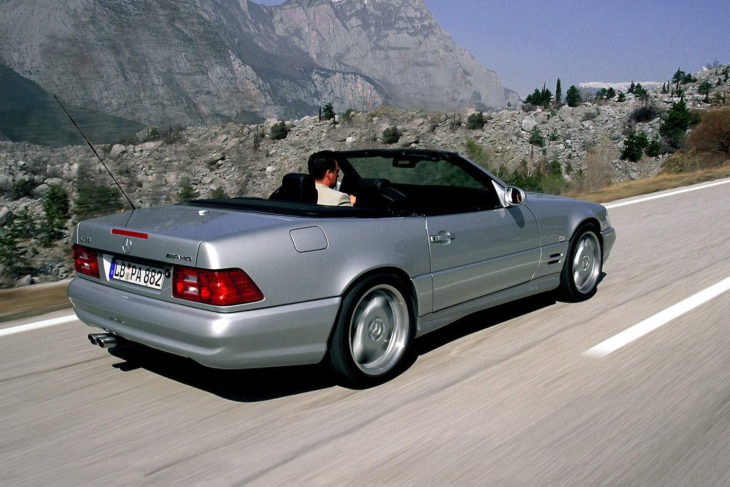 SL73 AMG rear