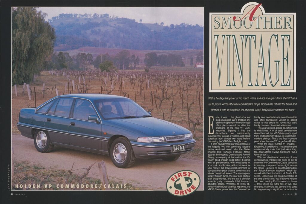 1991 Holden Commodore A Smoother Vintage