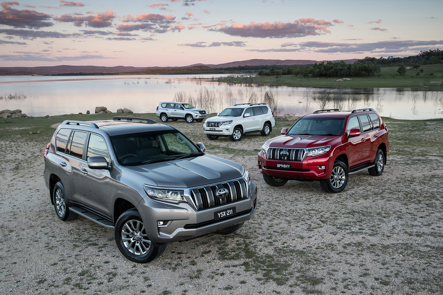 2018 Toyota Landcruiser Prado range