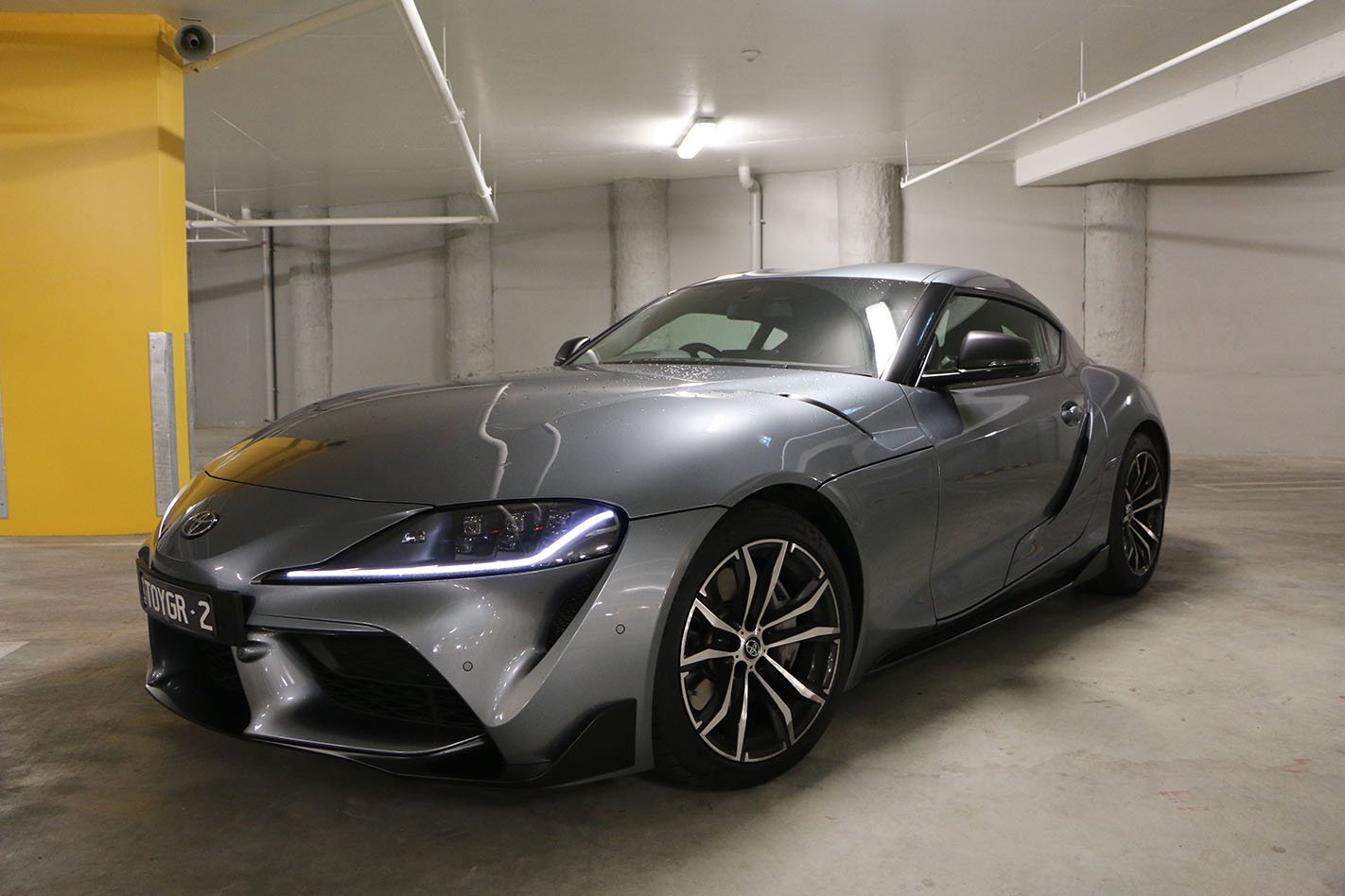 Toyota Supra GT front three quarter