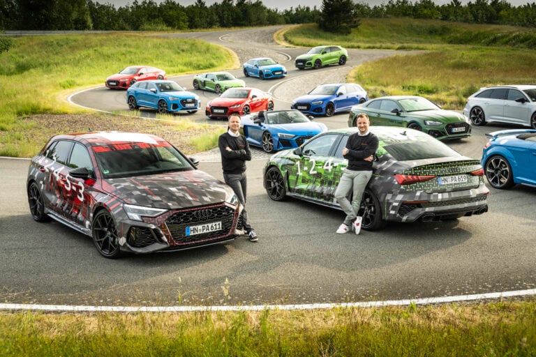 2022 Audi RS 3 appears in camo