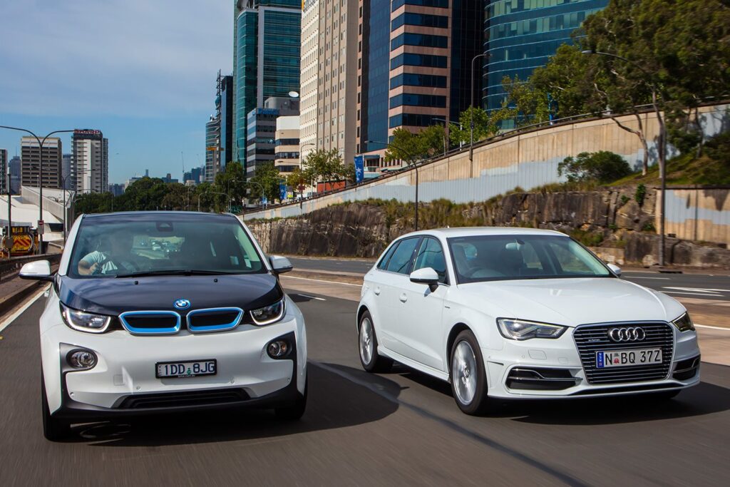 BMW i3 vs Audi A3 e-tron
