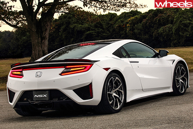 Honda -NSX-rear