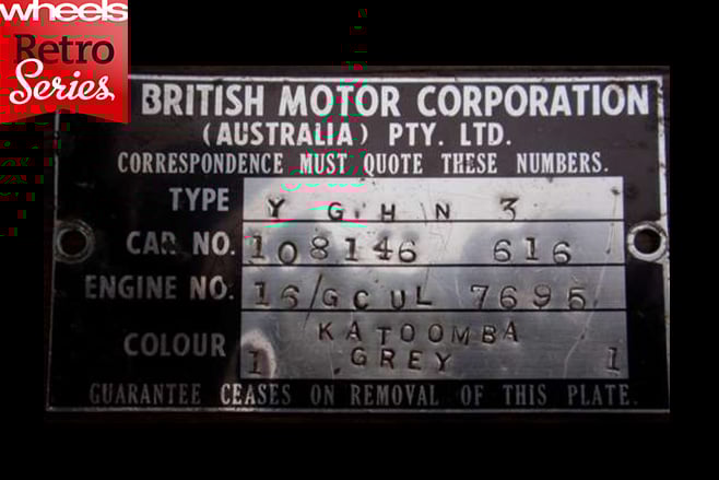 MG-A-build -plate -Australia