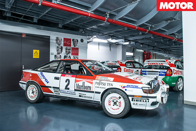 TMG rally cars celica