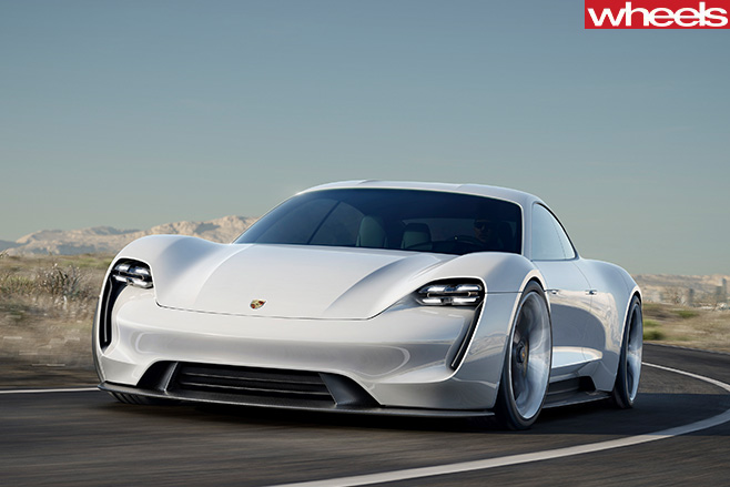 Porsche -Mission -e -front