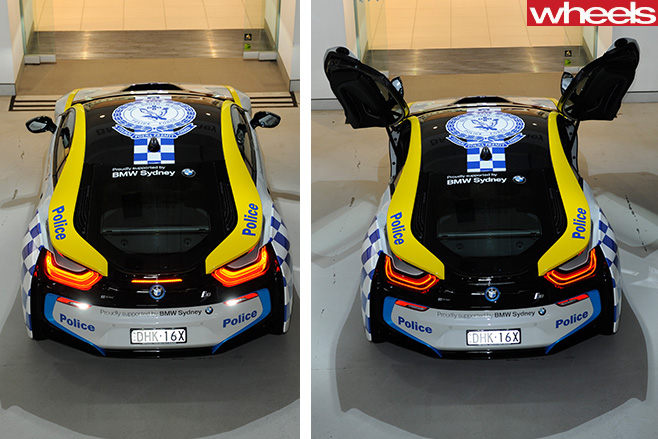 BMW-i 8-NSW-police -force -top