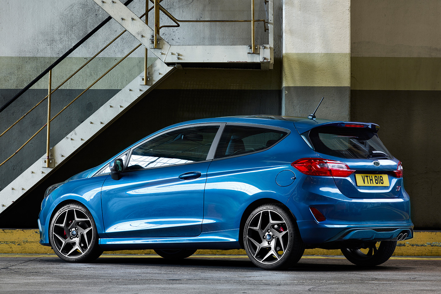 2017 Ford Fiesta ST rear side