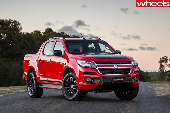 Red -Holden -Colorado -front