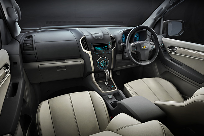 Holden Trailblazer interior