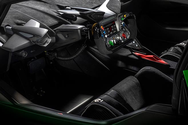 Lamborghini Essenza SCV12 interior