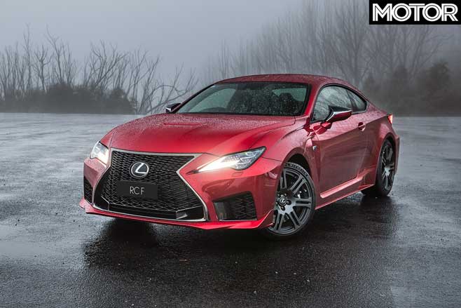 2019 Lexus RC F front facelift