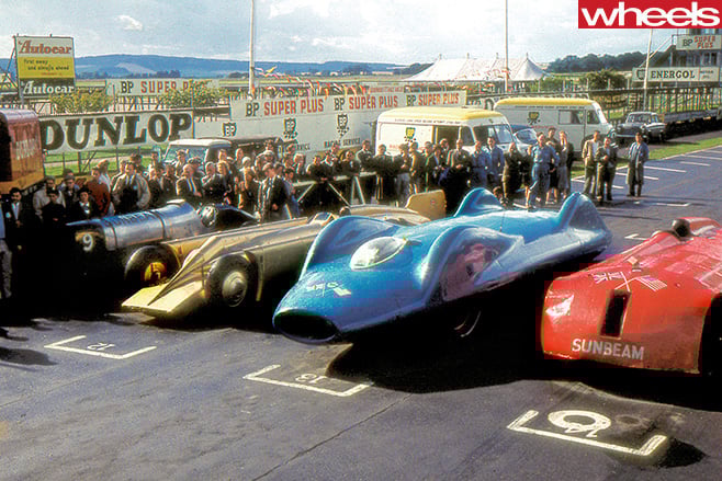 Donald -Campbell -Bluebird -race -line