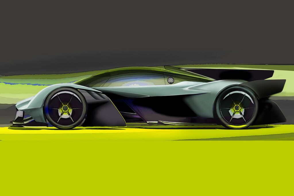 Aston Martin Valkyrie AMR Pro side