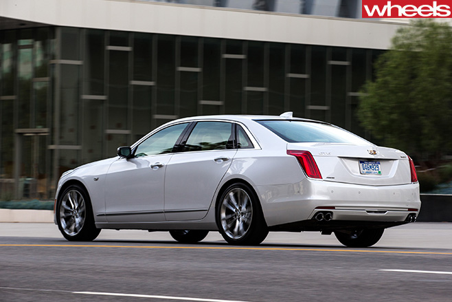 Cadillac -CT6-rear -side