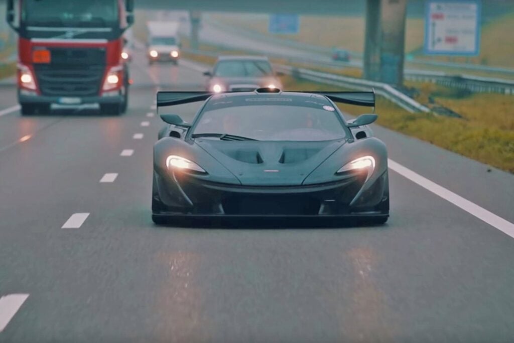 mclaren p1 lm record