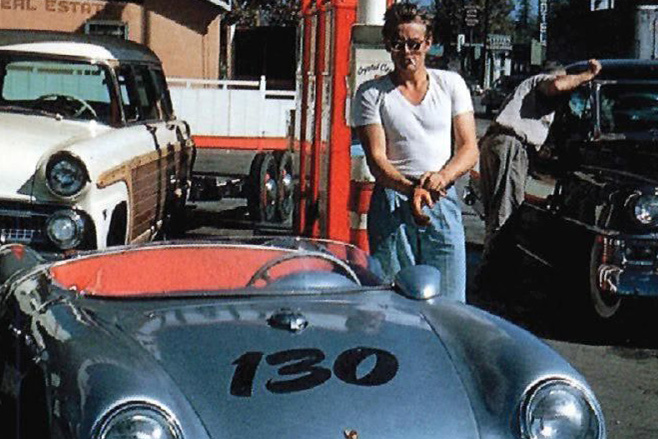 James Dean and Little Bastard