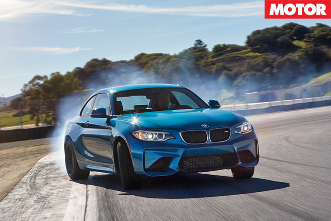 BMW M2 front drifting 2
