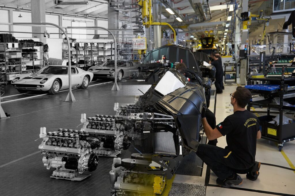 Inside the Lamborghini Factory