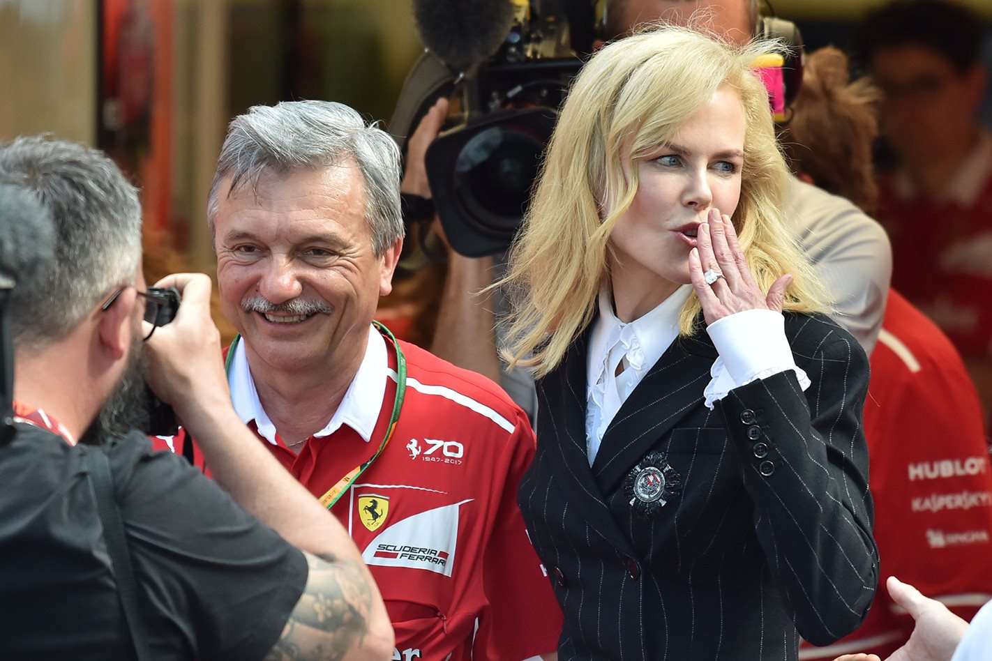 Nicole Kidman at the 2017 Australian Grand Prix