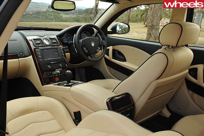 Maserati -Quattroporte -interior
