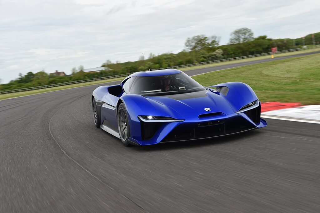 2018 NIO EP9 electric supercar drive