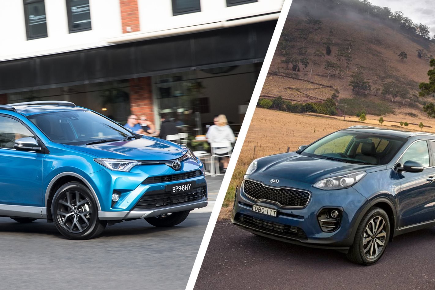 2017 Kia Sportage SLi v Toyota RAV4 GXL
