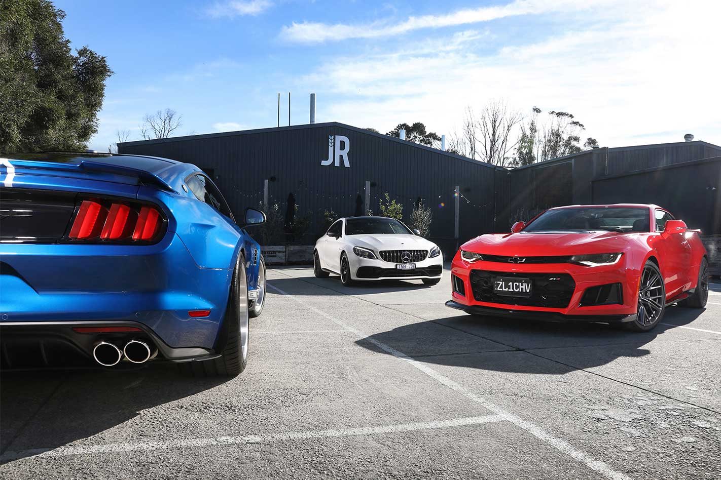 2019 Chevrolet Camaro ZL1 vs Shelby Super Snake vs Mercedes-AMG C63 S Coupe comparison review