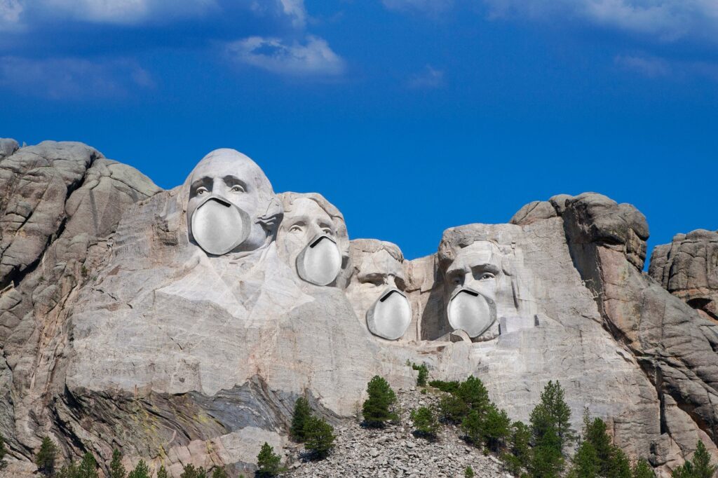 Mount Rushmore COVID-19