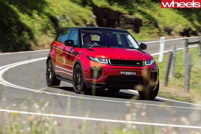 Range -Rover -Evoque -front -side