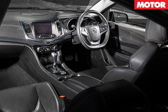 Walkinshaw Racing Edition interior