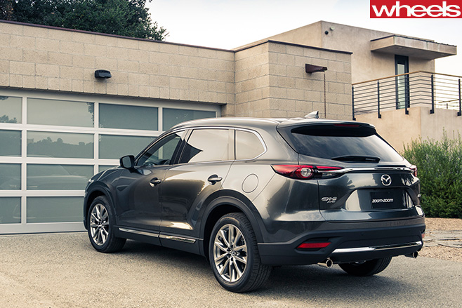 Mazda -CX-9-side -rear
