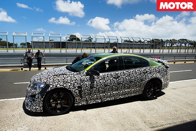 HSV GTSR W1 side