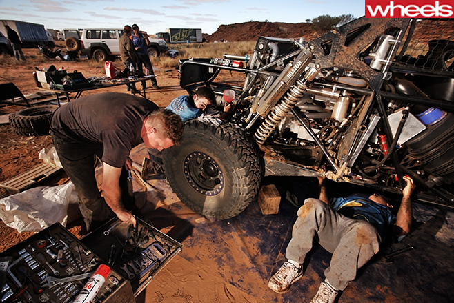 Working -on -buggy