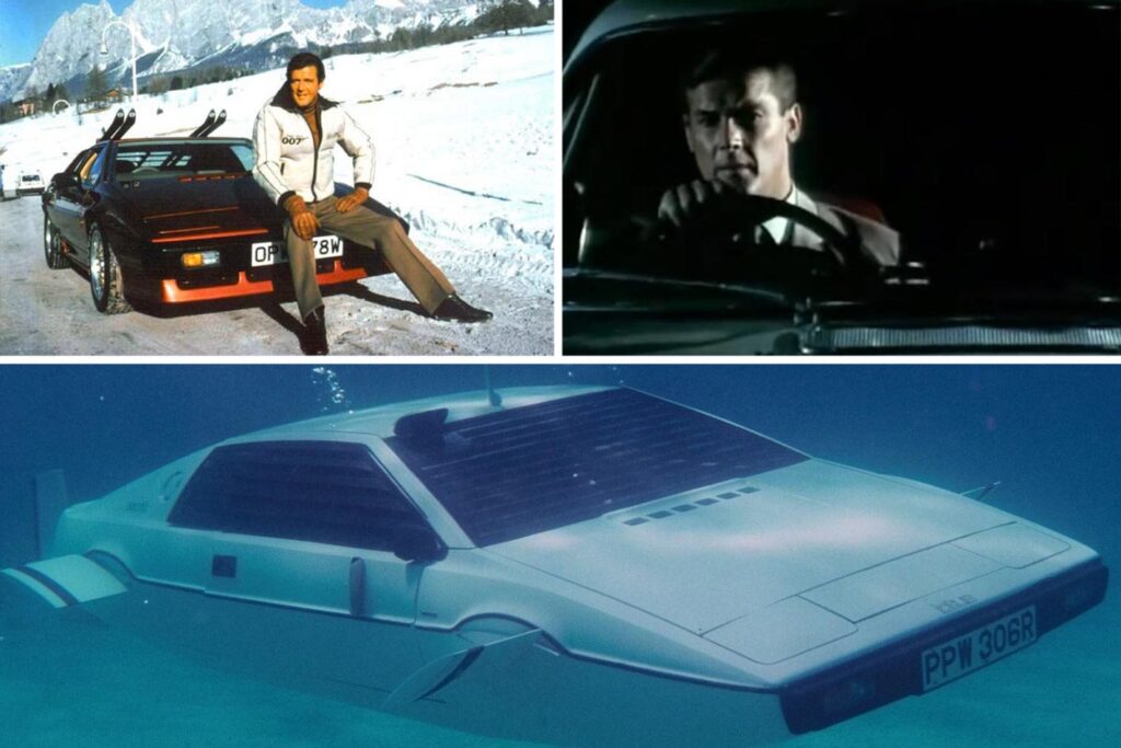 Roger moore best cars1