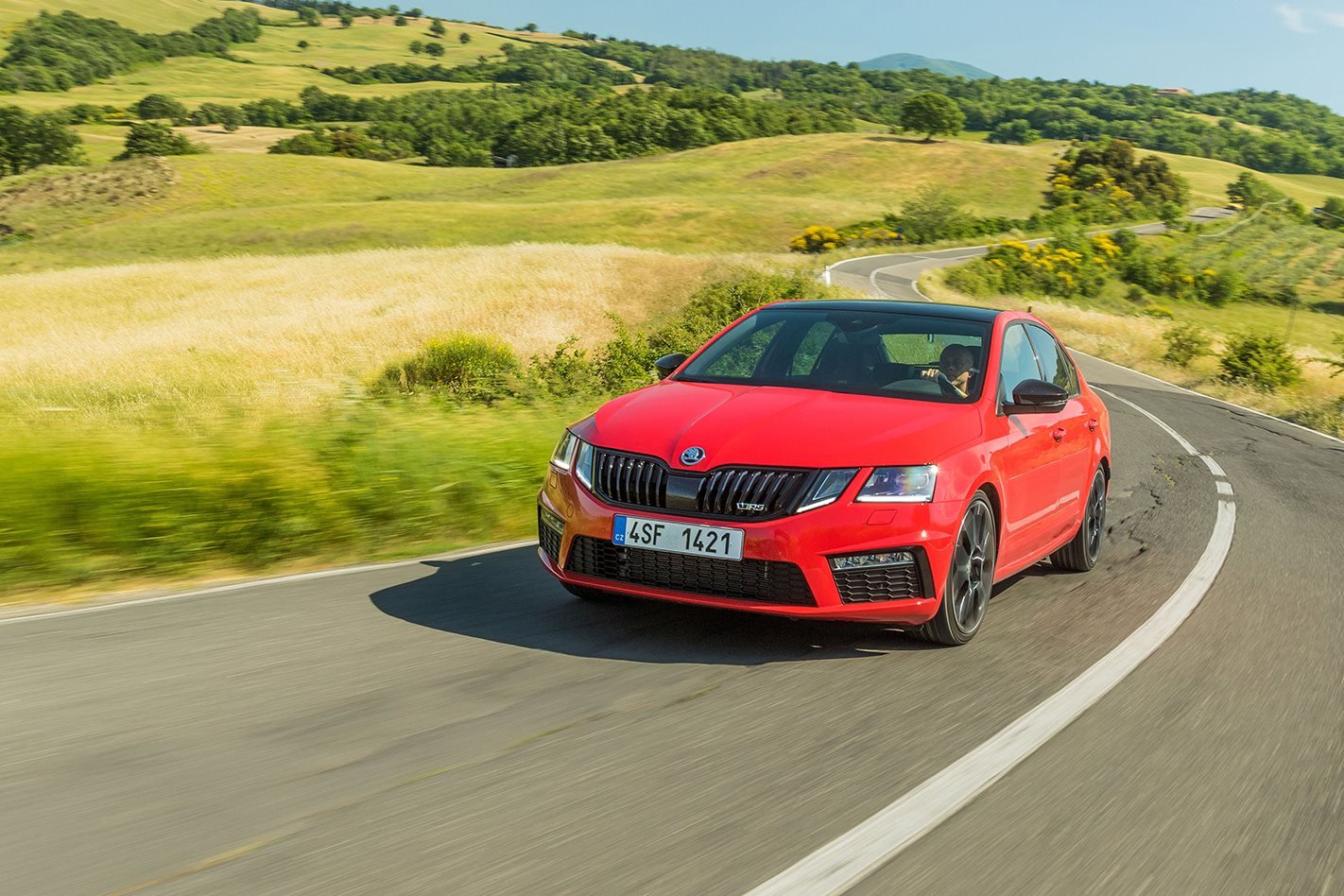 2018 Skoda Octavia RS245 road