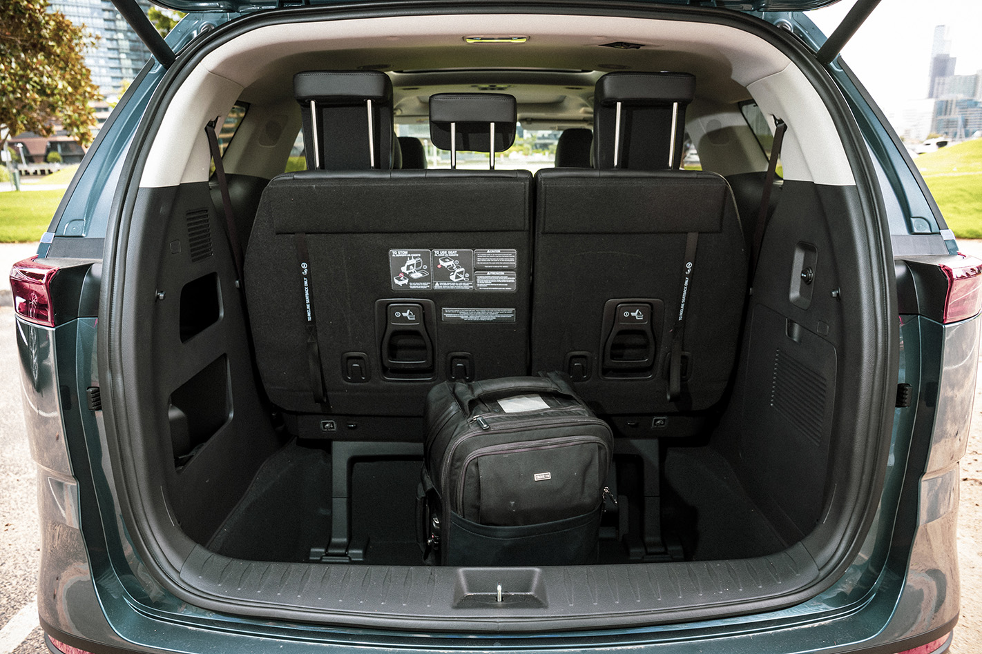 Kia Carnival boot space