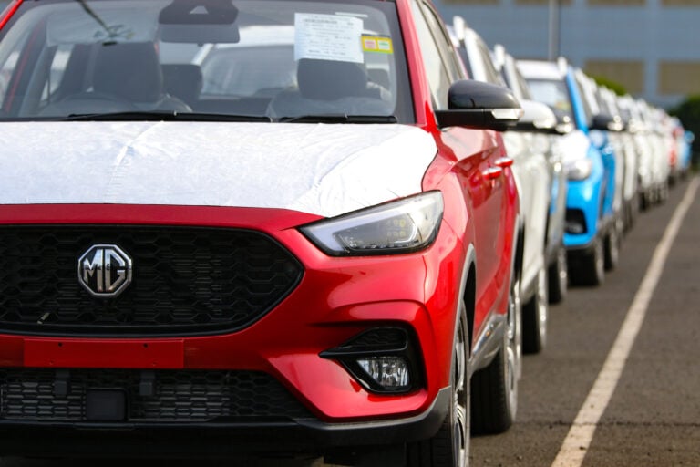 MG Australia Shipment