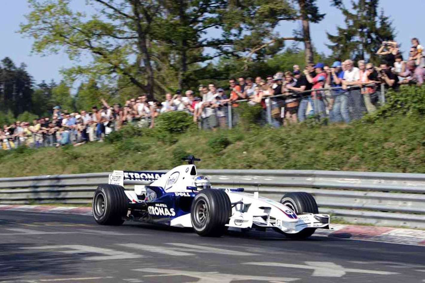 Nick Heidfeld at the Nurburgring
