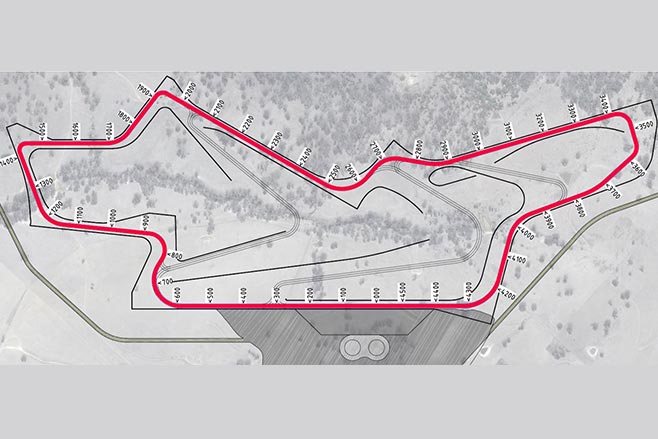New mt panorama track