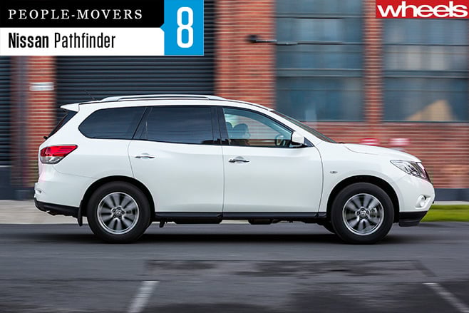 2016-Nissan -Pathfinder -driving -side